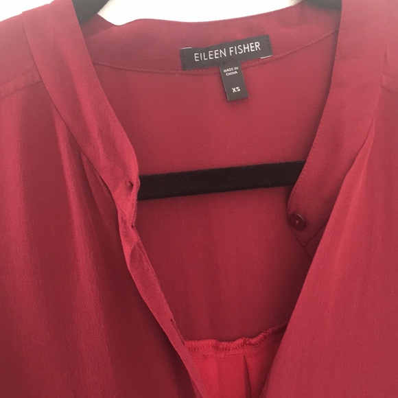 Eileen Fisher silk blouse - Picture 2 of 8